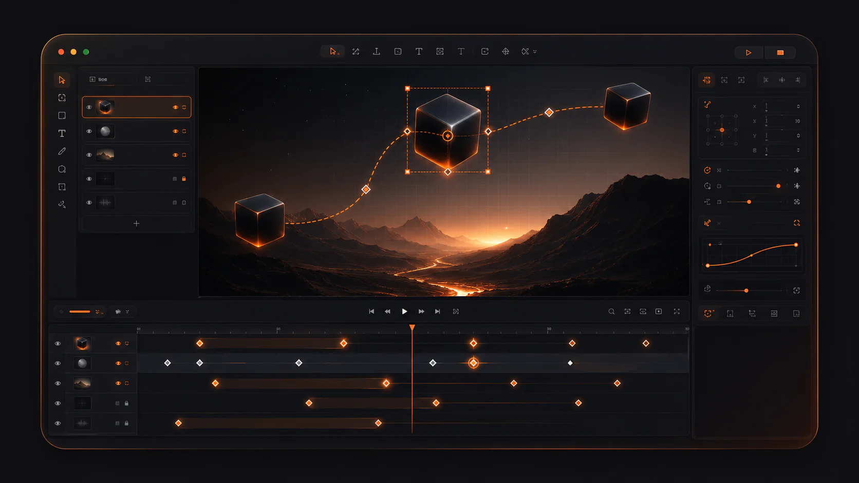 MOX Editor: Keyframes